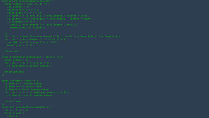 Programmer Writing Random Code in Light Themed IDE