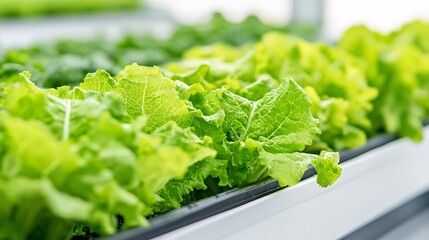 Advanced Indoor Hydroponic Farm with Automated System - Year-Round Sustainable Crop Production in Urban Green Spaces for Eco-Friendly Living