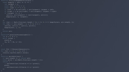 Developer Coding Random Programs in a Digital Workspace