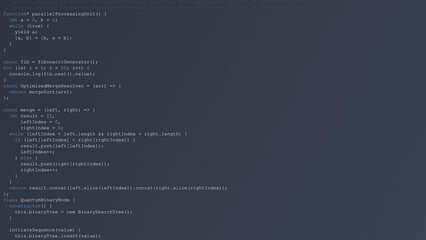 Software Engineer Coding Random Scripts in Modern IDE