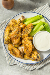 Spicy Homemade Lemon Pepper Chicken Wings