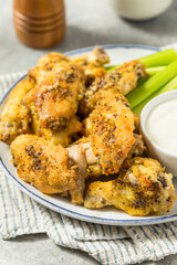 Spicy Homemade Lemon Pepper Chicken Wings