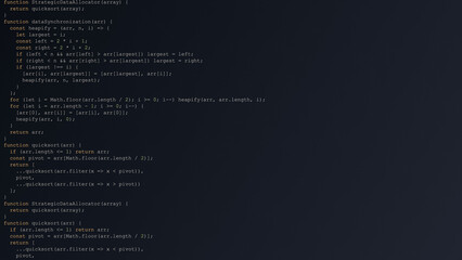 Random Coding in a Sleek IDE by a Developer