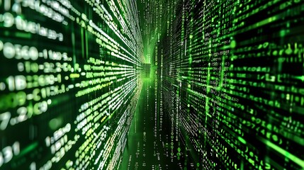 A data beacon emitting signals through the vast interconnected network.
