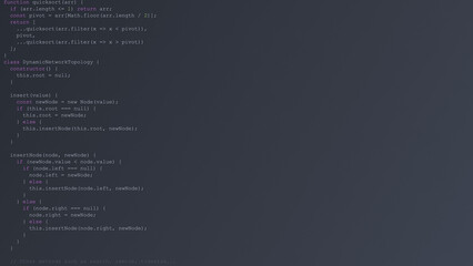 Software Engineer Writing Random Programs in Dark IDE