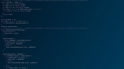 Coding Random Programs in a Nighttime IDE by Developer