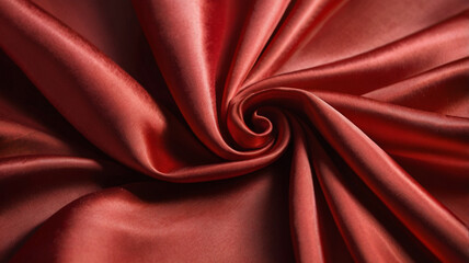 red silk background