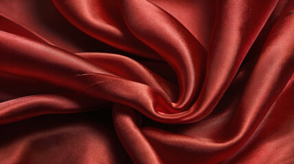 red silk background
