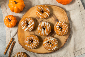 Sweet Homemade Pumpkin Spice Donuts