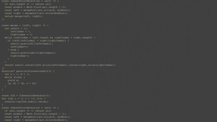 Random Coding by a Software Engineer in an IDE