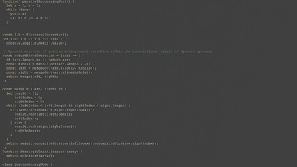 Random Coding by a Software Engineer in an IDE