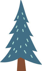 Obraz premium Christmas trees