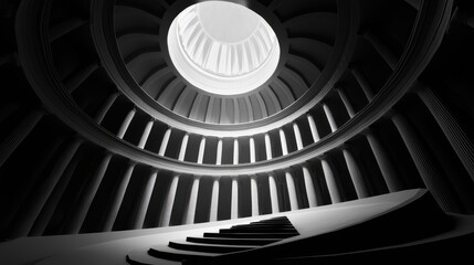 The intricate interior of the Pantheon, featuring its massive oculus and beautifully preserved columns.