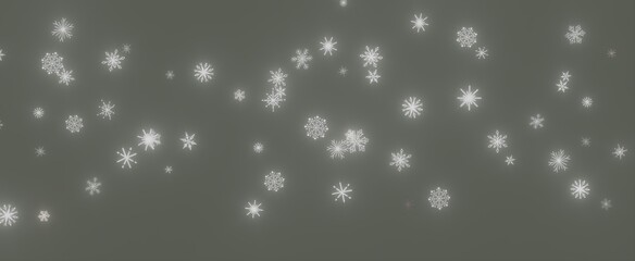 Falling Snowflakes