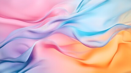 Obraz premium Vivid Liquid Gradients - Abstract Colorful Background with Ethereal Flow and Dynamic Contrast for Immersive Wallpaper Design