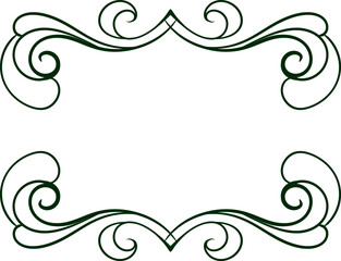 classic vintage carved ornament design