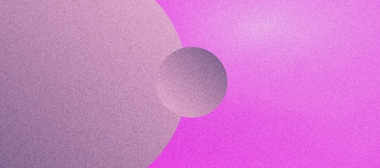 Abstract Background with Noise and Purple-Pink Spheres