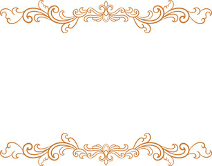 classic vintage carved ornament design