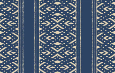 Obraz premium Ethnic abstract ikat art. Aztec ornament print. geometric ethnic pattern seamless color oriental. Design for background ,curtain, carpet, wallpaper, clothing, wrapping, Batik, vector illustration.