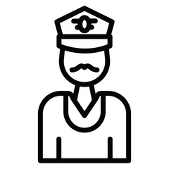 Captain Vector Icons