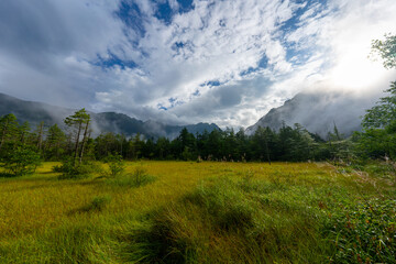 上高地の風景