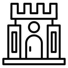 Castle Vector Icons