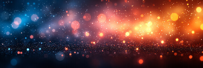 Obraz premium A background of soft, pastel-colored bokeh lights,
