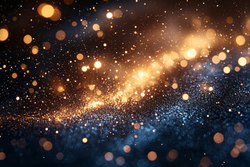 Fototapeta premium An elegant bokeh composition,