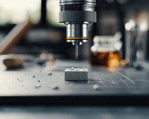 Precision use of X-ray diffraction analysis on cement components, X-ray diffraction cement, Material composition study