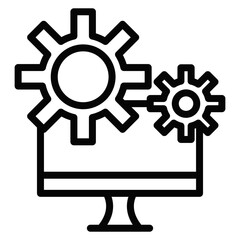 Cad Engineering Vector Icons