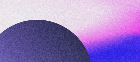 Single Sphere in Nebula Dream with Noise Effect