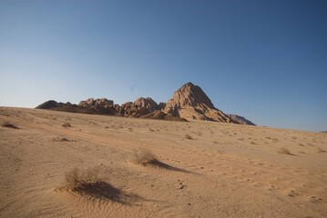 Wadi rum desert in jordan