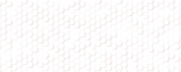 3D Futuristic abstract honeycomb mosaic white background. White Hexagonal Background. Luxury White Pattern.