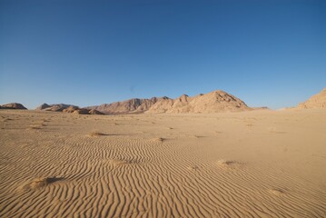 Wadi Rum desert in jordan