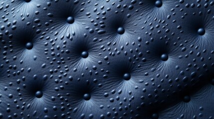 Textured blue background with raised dots.