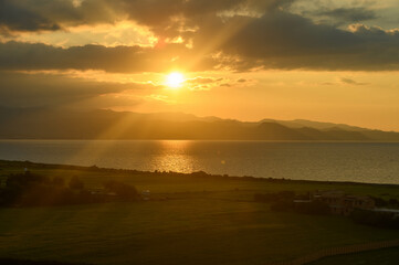 Fototapeta premium Panoramic view of Troodos mountains. Cyprus