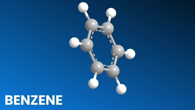 3D Structure of Benzene | 3D View of Molecular Structure