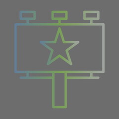BillBoard icon Design
