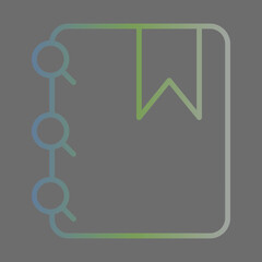 Book Marked icon Design