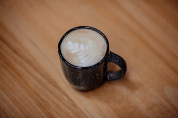 Indulge in a serene coffee break, where the warmth and aroma create a perfect relaxation