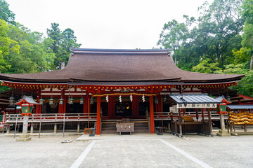 奈良県　石上神宮の風景