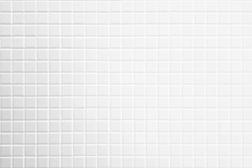 White Old Mosaic Texture Background.