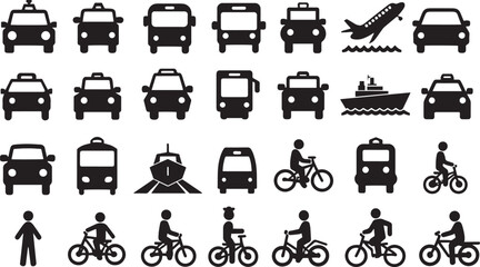 vector set of icons