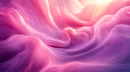 Obraz premium Abstract Background of Pink and Purple Wavy Lines