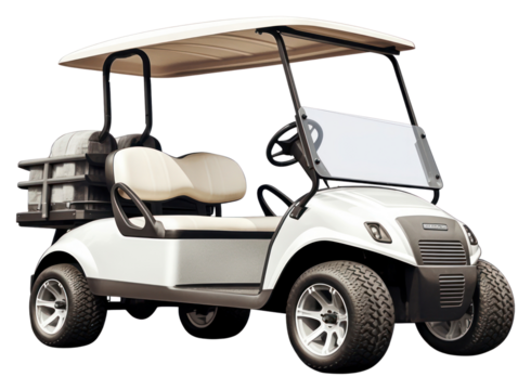 PNG Golf cart vehicle wheel transportation.