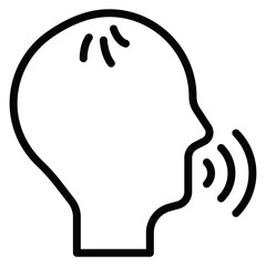 Obraz premium Voice Control Vector Icons