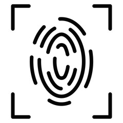 Smart Identification Vector Icons