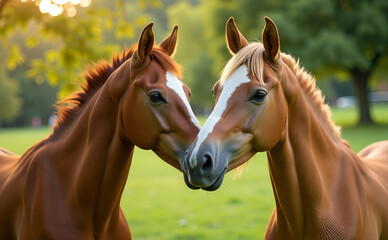 Fototapeta premium portrait of a horse