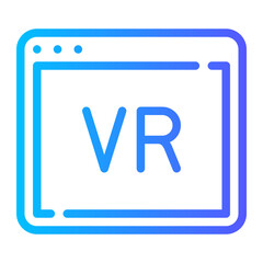 website gradient icon