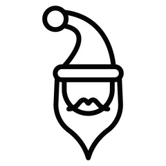 Santa Claus Vector Icons